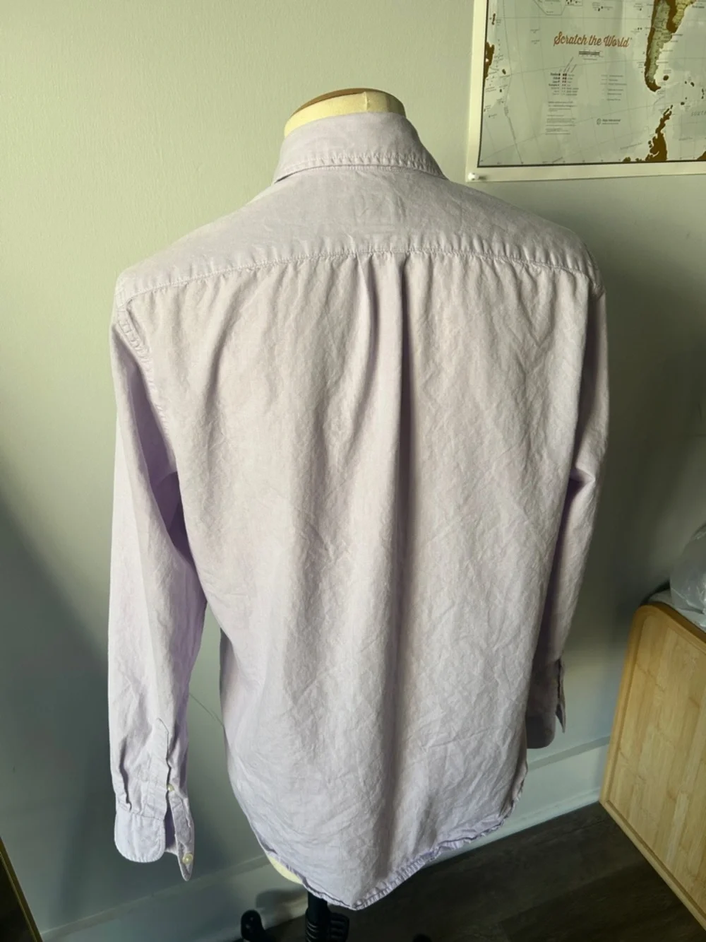J.Crew Light Purple Classic Button-Up‎ Shirt